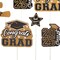 7" - 10" Graduation Class of 2025 Cardstock Centerpiece Sticks 10 Pieces